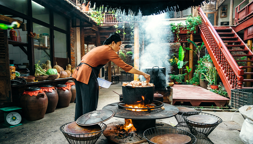 Cooking class in Vietnam